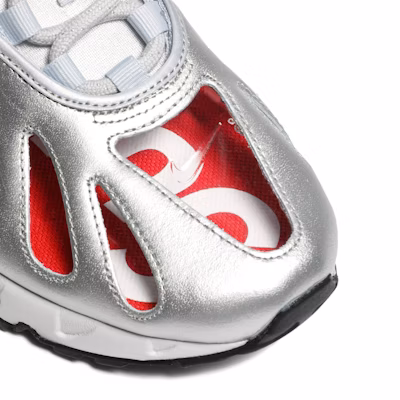 Supreme x Nike Air Max 96 'Metallic Silver' CV7652-001 2