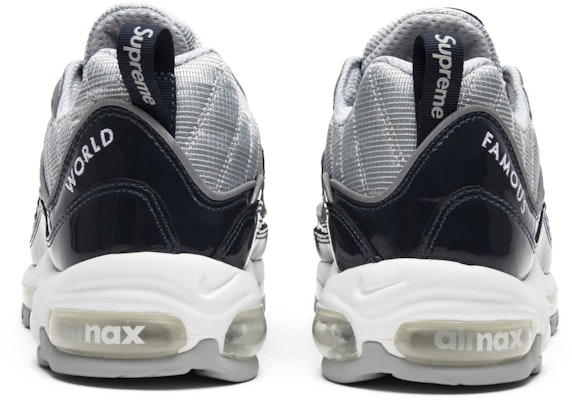 Supreme x Nike Air Max 98 'Obsidian' 844694-400 Details for Supreme x Nike Air Max 98 'Obsidian' 844694-400