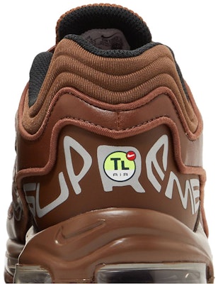 Supreme x Nike Air Max 98 TL 'Brown' DR1033-200 Sizing Supreme x Nike Air Max 98 TL 'Brown' DR1033-200
