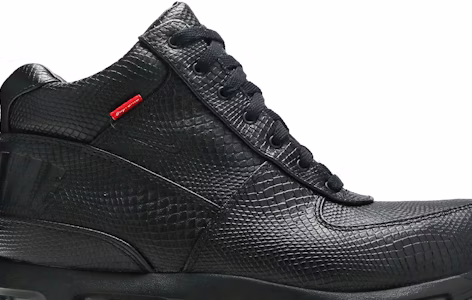 Supreme x 耐克 Air Max Goadome '黑色蛇纹' DA1475-001 Order Supreme x 耐克 Air Max Goadome '黑色蛇纹' DA1475-001