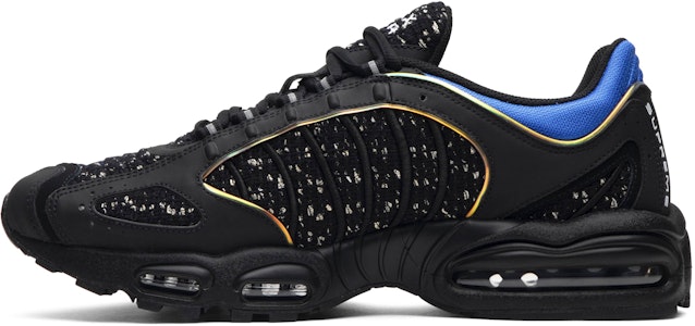 슈프림 x 나이키 에어맥스 테일윈드 4 "블랙 코발트" AT3854-001 Lookbook 슈프림 x 나이키 에어맥스 테일윈드 4 "블랙 코발트" AT3854-001