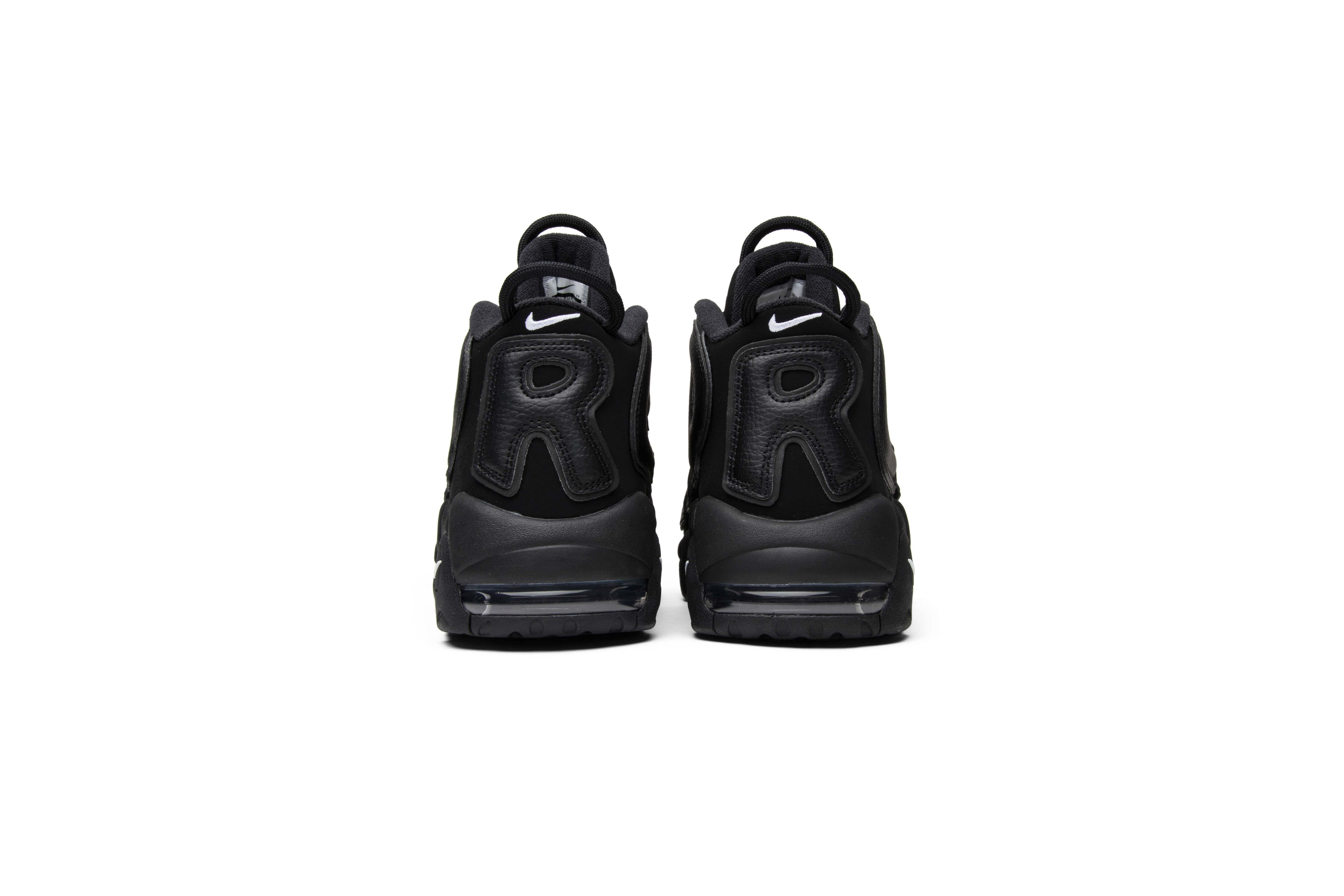 Supreme x Nike Air More Uptempo Black 902290-001 IGFul