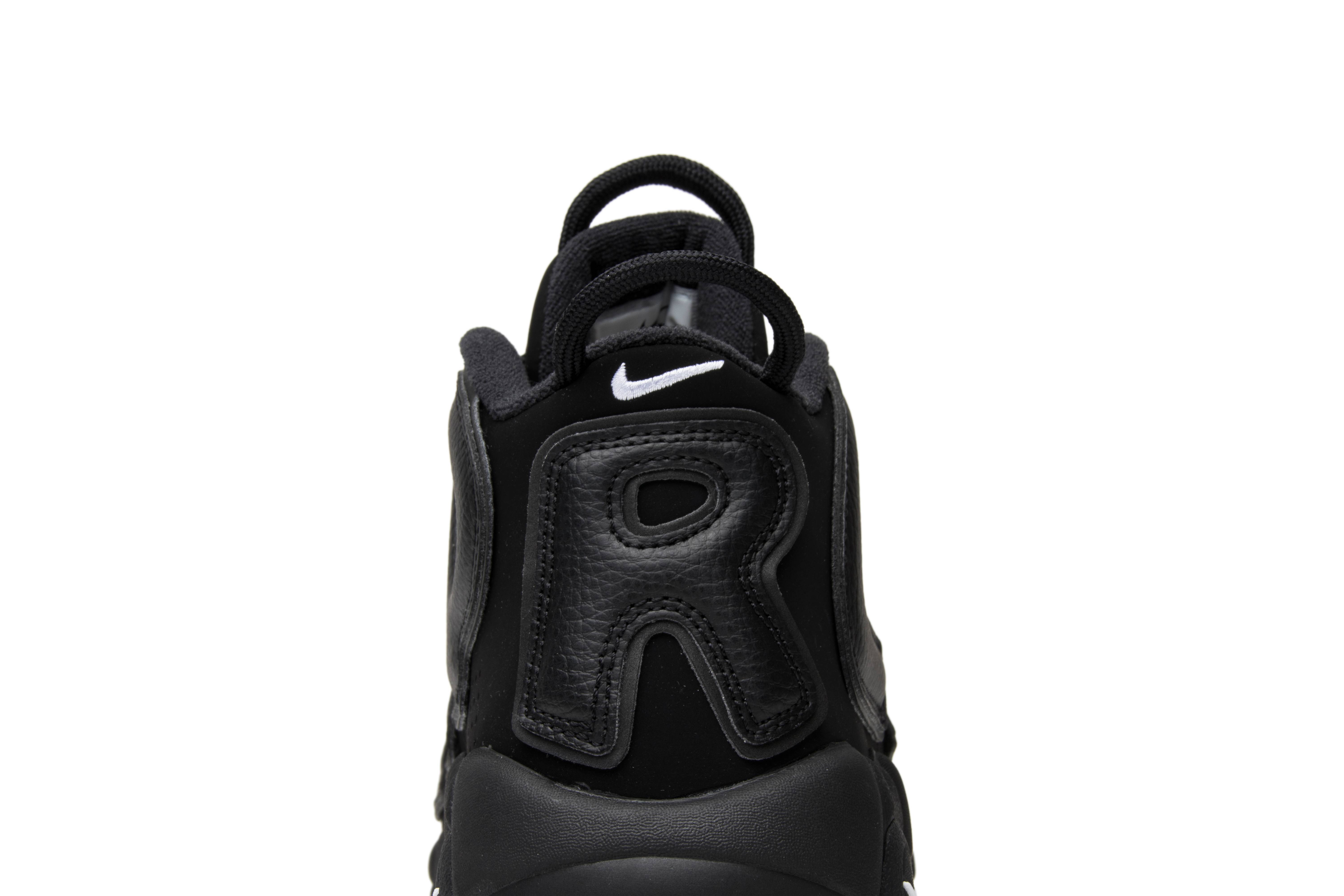 Supreme x Nike Air More Uptempo Black 902290-001 IGFul
