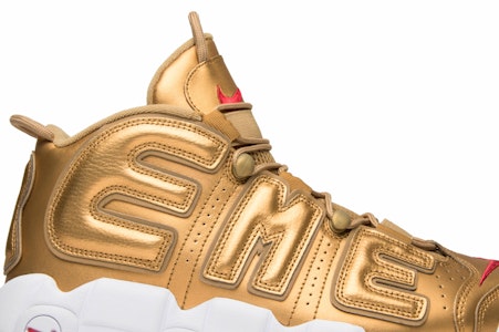Supreme x Nike Air More Uptempo 'Emas Metalik' 902290-700 Order Supreme x Nike Air More Uptempo 'Emas Metalik' 902290-700