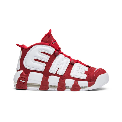 Supreme Nike Air More Uptempo 'Red'