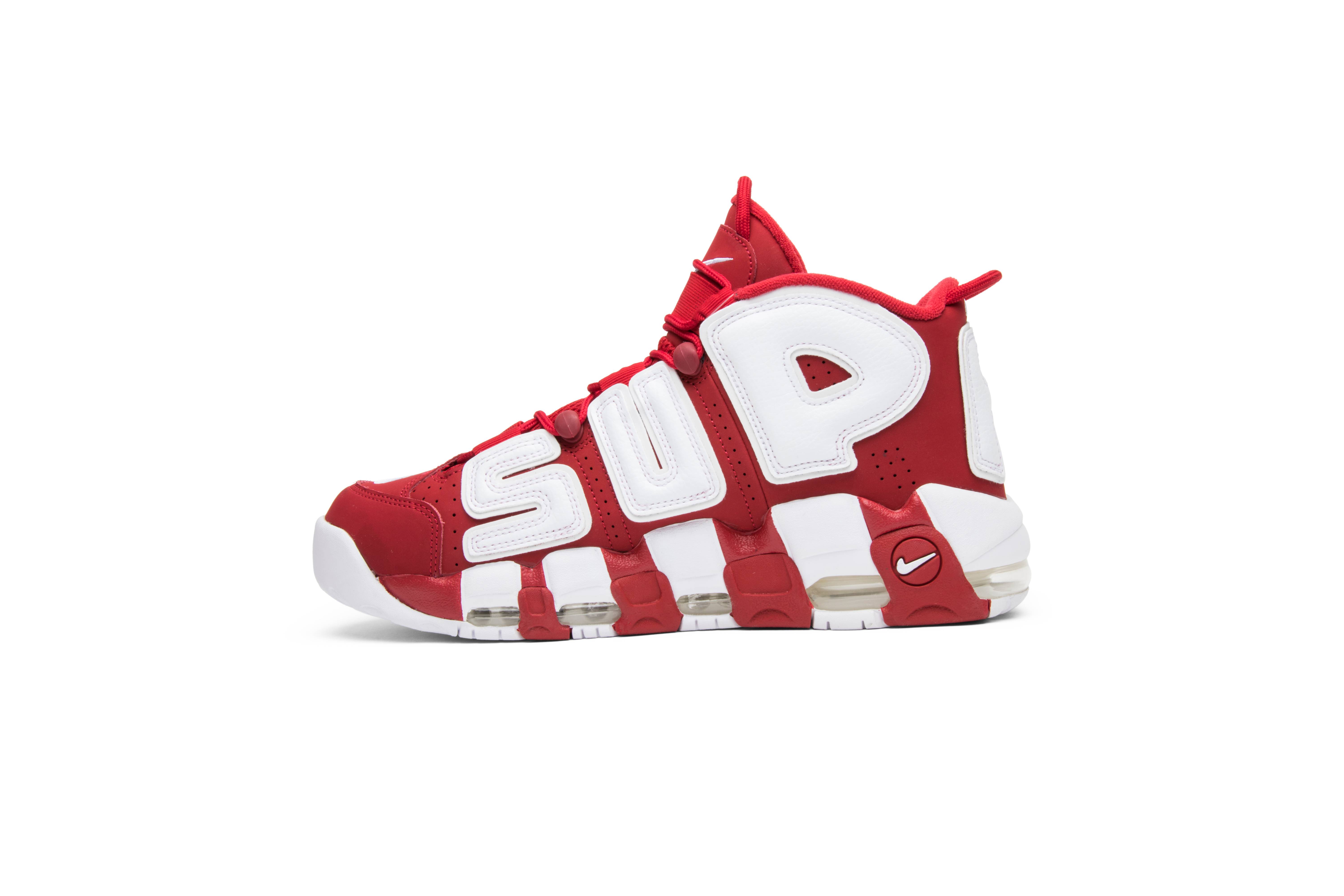 Supreme x Nike Air More Uptempo Red 902290-600 IGFul