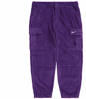 Supreme x Nike Arc Corduroy Cargo Pant Purple Supreme x Nike Arc Corduroy Cargo Pant Purple