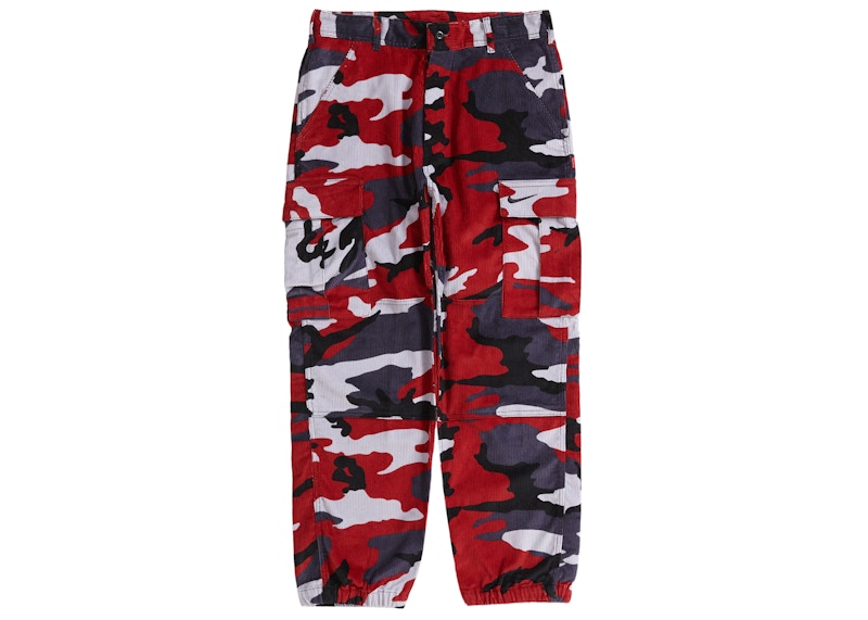 Buy Supreme x Nike Arc Corduroy Cargo Pant Merah Camo