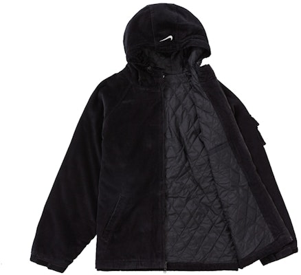 Supreme x Nike Arc Corduroy Hooded Jacket Black Order Supreme x Nike Arc Corduroy Hooded Jacket Black