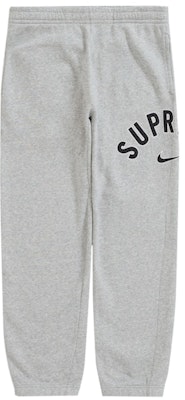 Supreme x Nike Arc Sweatpant Heather Grey Buy Supreme x Nike Arc Sweatpant Heather Grey