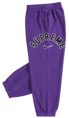 Supreme x Nike Arc Sweatpant Purple Order Supreme x Nike Arc Sweatpant Purple