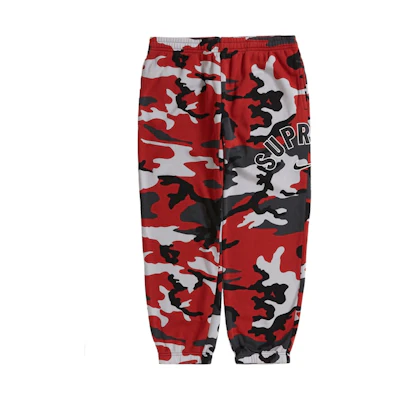 Supreme Nike Arc Sweatpant Red Camo