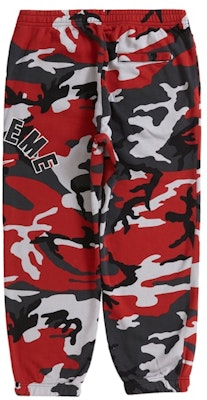Supreme x Nike Arc Sweatpant Red Camo Lookbook Supreme x Nike Arc Sweatpant Red Camo