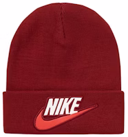 Supreme x Nike Beanie Burgundy Supreme x Nike Beanie Burgundy