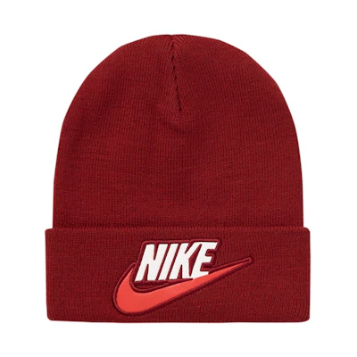 Supreme Nike Beanie Burgundy
