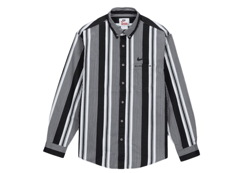 Supreme®/Nike® Cotton Twill Shirt ストライプ