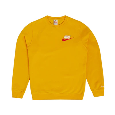 Supreme Nike Crewneck Mustard