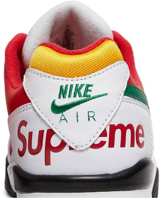 Supreme x Nike Cross Trainer Low 'White Yellow Red' CJ5291-100 Sizing Supreme x Nike Cross Trainer Low 'White Yellow Red' CJ5291-100
