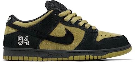 Supreme x Nike Dunk Low SB 'Camper Green' HQ8487-300 Supreme x Nike Dunk Low SB 'Camper Green' HQ8487-300