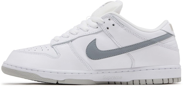 Supreme x Nike Dunk Low SB '白色金屬銀' HQ8487-100 HQ8487-100 Lookbook Supreme x Nike Dunk Low SB '白色金屬銀' HQ8487-100 HQ8487-100