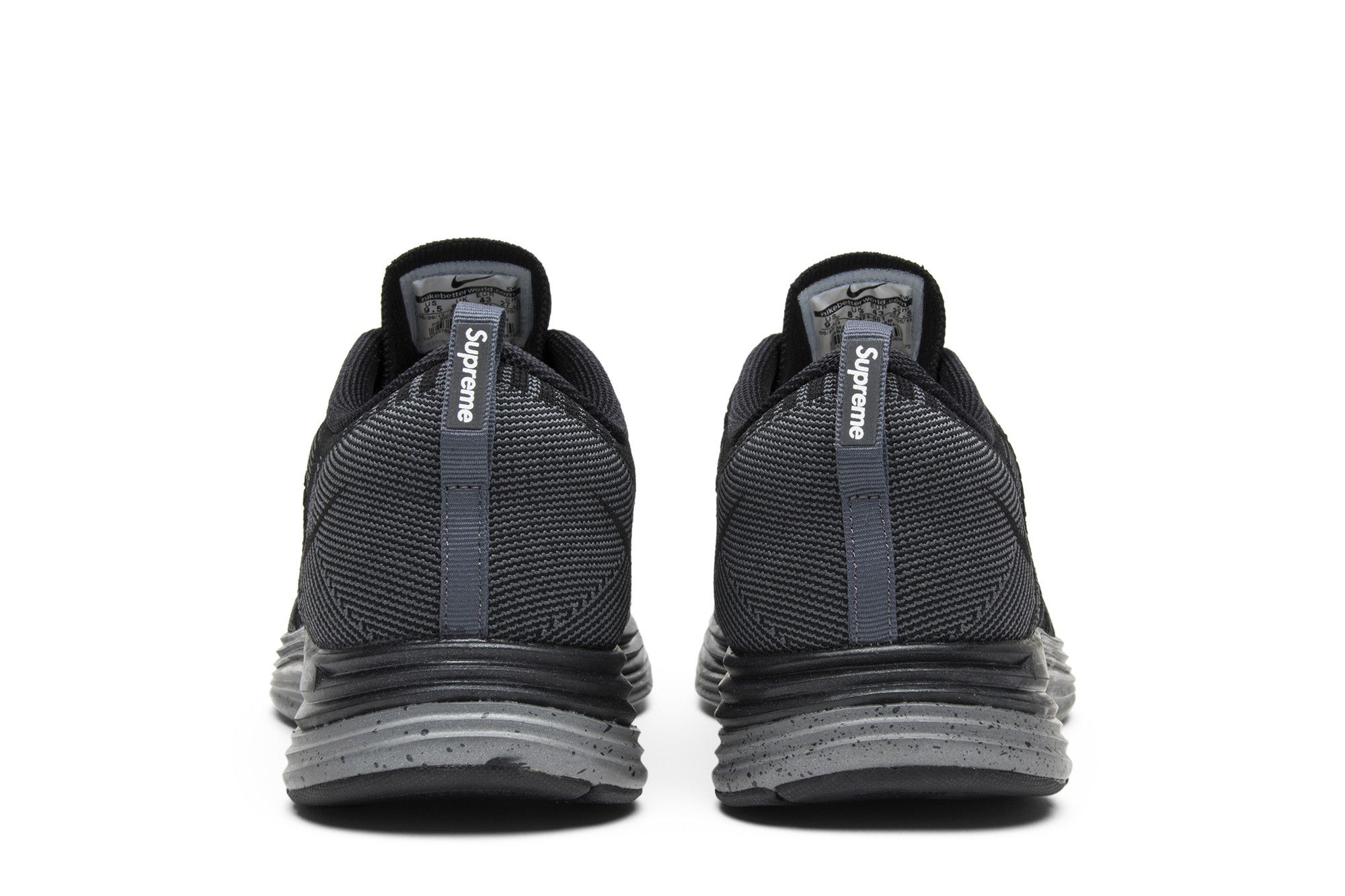 Sizing Supreme x Nike Flyknit Lunar1+ 'Black' 623823-001