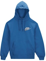 Supreme x Nike Half Zip Hooded Sweatshirt Blue Supreme x Nike Half Zip Hooded Sweatshirt Blue