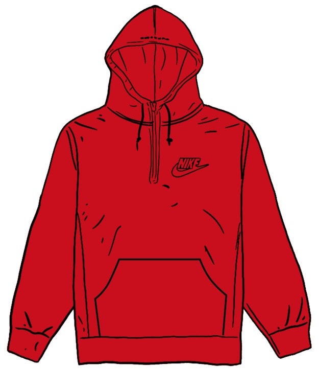 supreme-nike-half-zip-hooded-sweatshirt-red