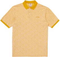 Supreme x Nike Jacquard Polo Mustard Supreme x Nike Jacquard Polo Mustard