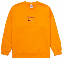 Supreme x Nike Jewel Crewneck Orange Supreme x Nike Jewel Crewneck Orange