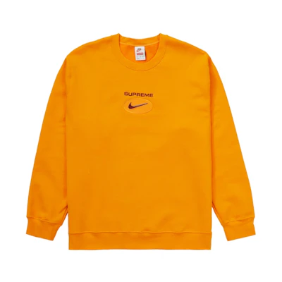Supreme Nike Jewel Crewneck Orange