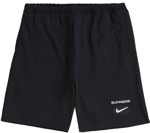 supreme-x-nike-jewel-sweatshort-black