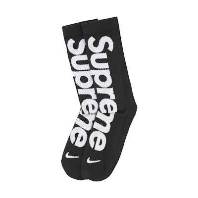 Supreme Nike Lightweight Crew Socks Black