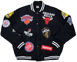 Supreme x Nike NBA Teams Warm ‘Up Jacket Black Supreme x Nike NBA Teams Warm ‘Up Jacket Black