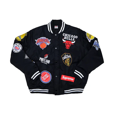 Supreme Nike NBA Teams Warm ‘Up Jacket Black