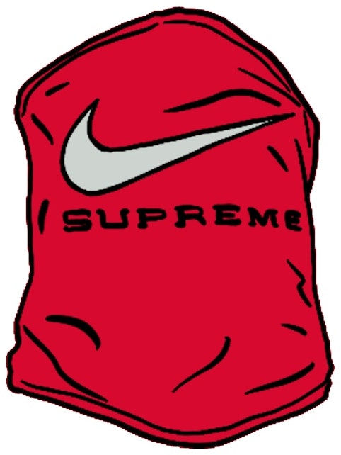 supreme-nike-neck-warmer-red
