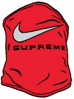 Supreme x Nike Neck Warmer Red Supreme x Nike Neck Warmer Red