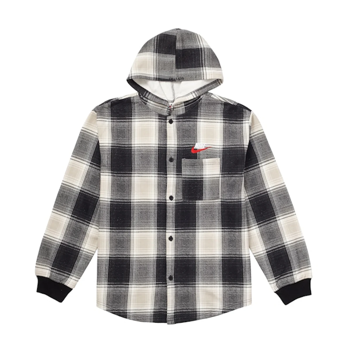 Buy Supreme x Nike Plaid Hooded Sweatshirt Black - Novelship Buy Supreme x Nike Plaid Hooded Sweatshirt Black - Novelship