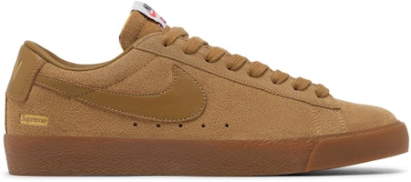 Supreme x Nike SB Blazer Low GT 'Golden Beige' 716890-229 Supreme x Nike SB Blazer Low GT 'Golden Beige' 716890-229