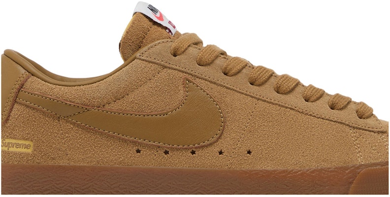 Supreme x Nike SB Blazer Low GT '金米色' 716890-229 Order Supreme x Nike SB Blazer Low GT '金米色' 716890-229