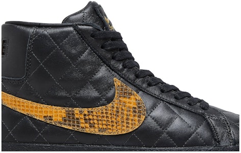 Supreme x Nike SB Blazer Zoom Mid QS '黑色蛇皮' DV5078-001 Order Supreme x Nike SB Blazer Zoom Mid QS '黑色蛇皮' DV5078-001