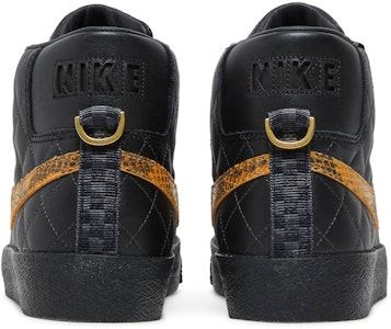 Supreme x Nike SB Blazer Zoom Mid QS '黑色蛇皮' DV5078-001 Details for Supreme x Nike SB Blazer Zoom Mid QS '黑色蛇皮' DV5078-001