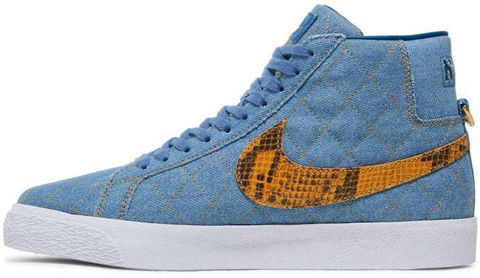 Supreme x Nike SB Blazer Zoom Mid QS 'Denim'siz DX8421-400 Lookbook Supreme x Nike SB Blazer Zoom Mid QS 'Denim'siz DX8421-400