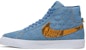 Supreme x Nike SB Blazer Zoom Mid QS 'Denim' Lelaki DX8421-400