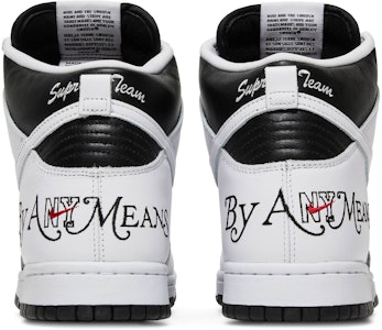 Supreme x Nike SB Dunk High 'By Any Means Black' DN3741-002
至高 x 耐吉 SB 高筒滑板鞋 '不計手段 黑色' DN3741-002 Details for Supreme x Nike SB Dunk High 'By Any Means Black' DN3741-002
至高 x 耐吉 SB 高筒滑板鞋 '不計手段 黑色' DN3741-002