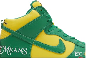 Supreme x Nike SB Dunk High 'By Any Means Brazil' Lelaki DN3741-700 Order Supreme x Nike SB Dunk High 'By Any Means Brazil' Lelaki DN3741-700