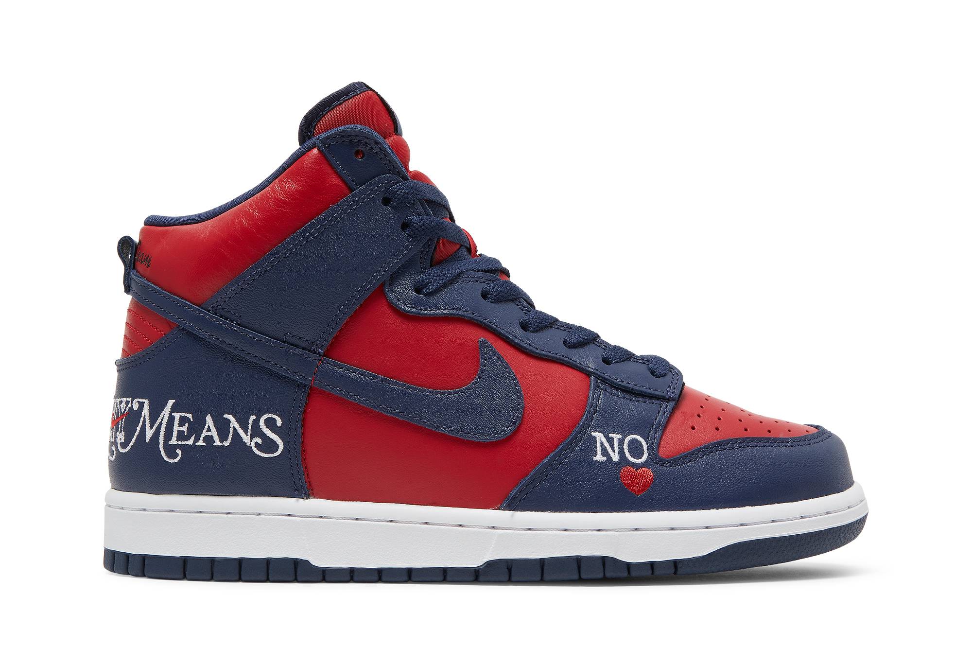 Supreme x Nike SB Dunk High 'By Any Means Navy' DN3741-600 - DN3741-600 -  Novelship
