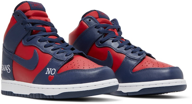 Supreme x Nike SB Dunk High 'By Any Means Navy' Lelaki Sneakers Navy DN3741-600 Cheap Supreme x Nike SB Dunk High 'By Any Means Navy' Lelaki Sneakers Navy DN3741-600