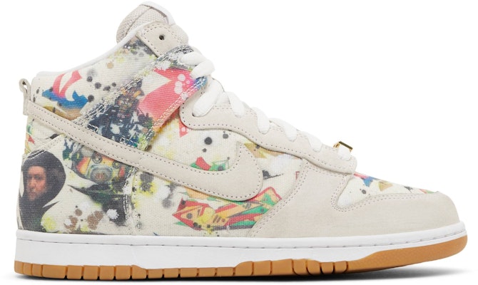 Supreme x Nike SB Dunk High 'Rammellzee' Lelaki FD8779-100 Buy Supreme x Nike SB Dunk High 'Rammellzee' Lelaki FD8779-100