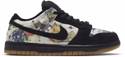 Supreme x Nike SB Dunk Low 'Rammellzee' FD8778-001 Supreme x Nike SB Dunk Low 'Rammellzee' FD8778-001