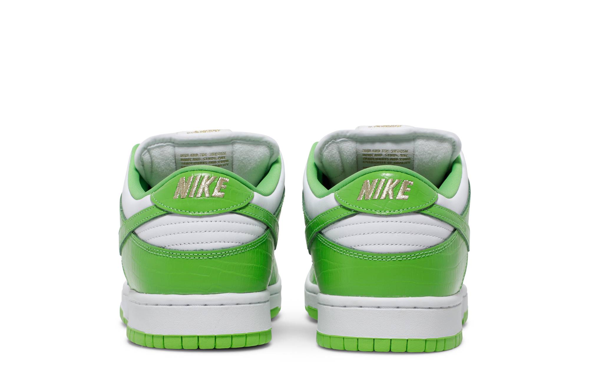 Supreme x Nike SB Dunk Low OG QS 'Mean Green' DH3228-101 - Image 6